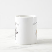 Chinesisch Crested (Pulver) Vater 2 Kaffeetasse (Mittel)