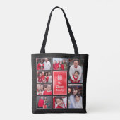 Chinesisch Double Happy Instagram Foto Collage Tasche (Rückseite)