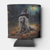 Chinesisch entkörnte Kürbisküren Halloween Beängst Dosenkühler (Rückseite)