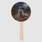 Chinesisch entkörnte Kürbisküren Halloween Beängst Fächer (Vorderseite)