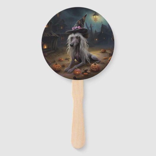 Chinesisch entkörnte Kürbisküren Halloween Beängst Fächer (Vorderseite)