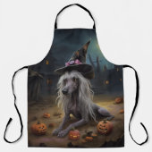 Chinesisch entkörnte Kürbisküren Halloween Beängst Schürze (Vorderseite)