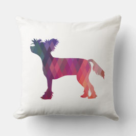 Chinesisch entworfene geometrische Muster-Silhouet Kissen