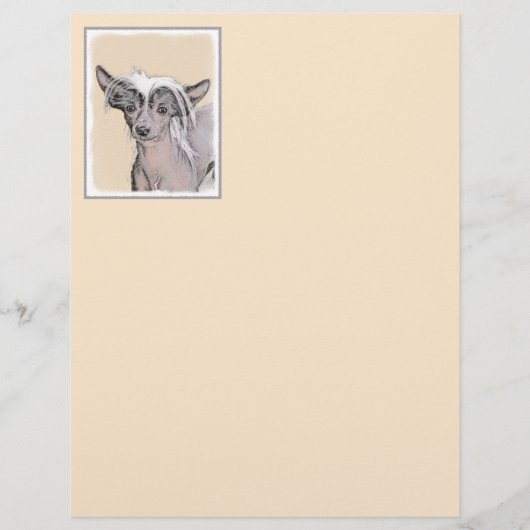 Chinesisch entworfene haarlose Malerei Original Hu (Vorderseite)