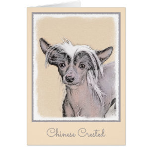 Chinesisch entworfene haarlose Malerei Original Hu