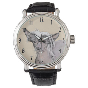 Chinesisch entworfene haarlose Malerei Original Hu Armbanduhr