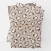 Chinesisch entworfene haarlose Malerei Original Hu Geschenkpapier Set (Beispiel)