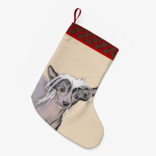 Chinesisch entworfene haarlose Malerei Original Hu Kleiner Weihnachtsstrumpf