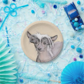 Chinesisch entworfene haarlose Malerei Original Hu Pappteller (Party)