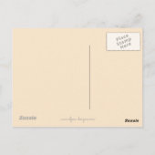 Chinesisch entworfene haarlose Malerei Original Hu Postkarte (Rückseite)