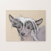 Chinesisch entworfene haarlose Malerei Original Hu Puzzle (Horizontal)