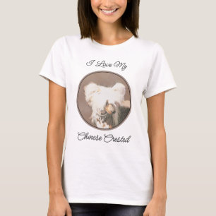 Chinesisch entworfene haarlose Malerei Original Hu T-Shirt
