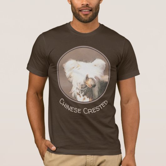 Chinesisch entworfene haarlose Malerei Original Hu T-Shirt (Vorderseite)