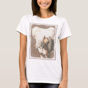 Chinesisch entworfene haarlose Malerei Original Hu T-Shirt