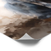 Chinesisch entworfene Hunde Art Print Poster (Ecke)