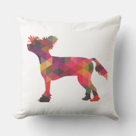 Chinesisch entworfene Hunde Geometrische Muster Si Kissen