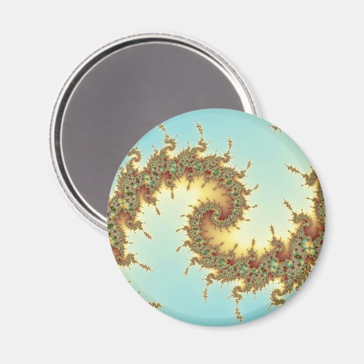 Chinesisch - Fraktal Magnet (Vorderseite/Rückseite)