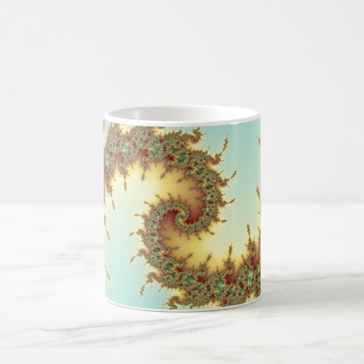 Chinesisch - Fraktal-Tasse Kaffeetasse (Mittel)