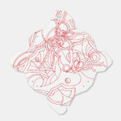 Chinesisch Geschenkschachtel (Ungefaltet)