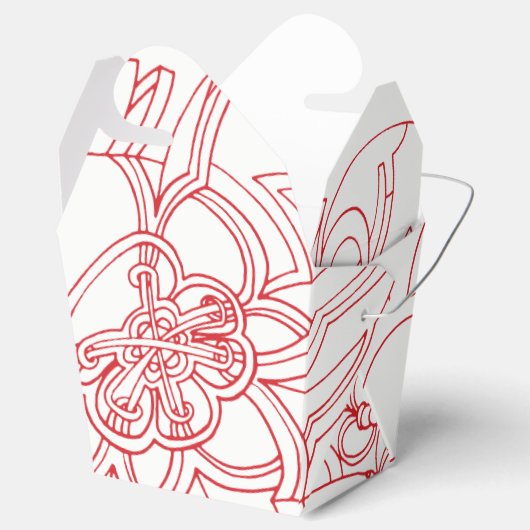 Chinesisch Geschenkschachtel (Geöffnet)