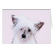 Chinesisch gezapfte Powderpuff-Malerei - Hundekuns (Vorderseite (Horizontal))