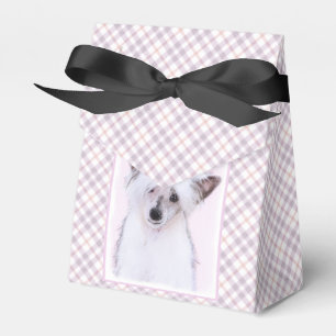Chinesisch gezapfte Powderpuff-Malerei - Hundekuns Geschenkschachtel