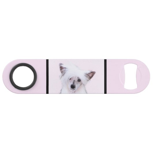 Chinesisch gezapfte Powderpuff-Malerei - Hundekuns Speed Flaschenöffner (Vorderseite (Horizontal))