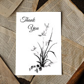 Chinesisch Iris - bw. Foto Postkarte