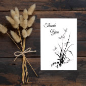 Chinesisch Iris - bw. Foto Postkarte