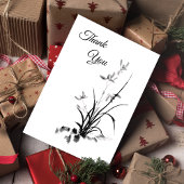 Chinesisch Iris - bw. Foto Postkarte