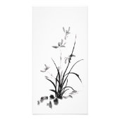 Chinesisch Iris - bw Fotodruck (Vorne)