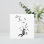 Chinesisch Iris - bw Karte (Stehend Vorderseite)