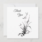 Chinesisch Iris - bw Karte (Vorderseite)