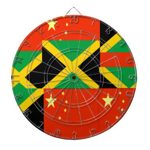 Chinesisch-Jamaikanisch Dartscheibe