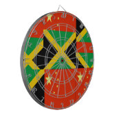chinesisch-jamaikanisch dartscheibe (Vorderseite Links)