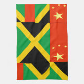 chinesisch-jamaikanisch geschirrtuch (Vertikal)