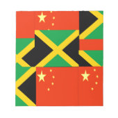 chinesisch-jamaikanisch notizblock (Vorderseite)