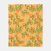 Chinesisch Japanisch inspiriert, Aquarellrückwand Fleecedecke (Vorderseite)