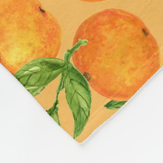 Chinesisch Japanisch inspiriert, Aquarellrückwand Fleecedecke (Ecke)