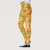 Chinesisch Japanisch inspiriert, Aquarellrückwand Leggings (Links)