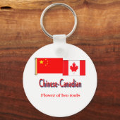chinesisch-kanadisch schlüsselanhänger (Vorderseite)