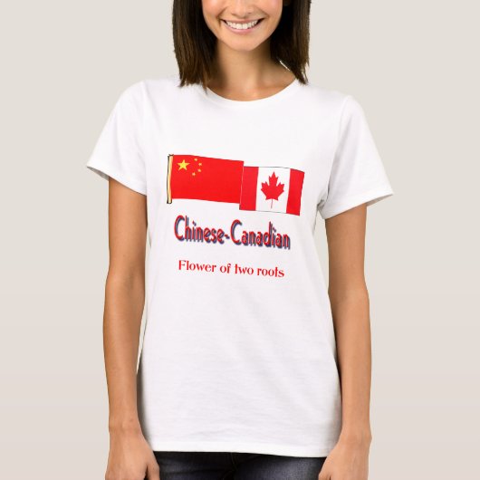 chinesisch-kanadisch T-Shirt (Vorderseite)