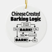 Chinesisch-kreierte Barklogik Keramik Ornament (Vorne)