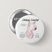 Chinesisch-kreiertes (haarloses) Geschichtsdesign Button (Vorne & Hinten)