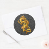Chinesisch Lucky Gold Dragon Stickers (Umschlag)