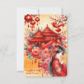 Chinesisch Lunar Year-Gong Xi Fa Cai-chinesische K (Vorderseite)