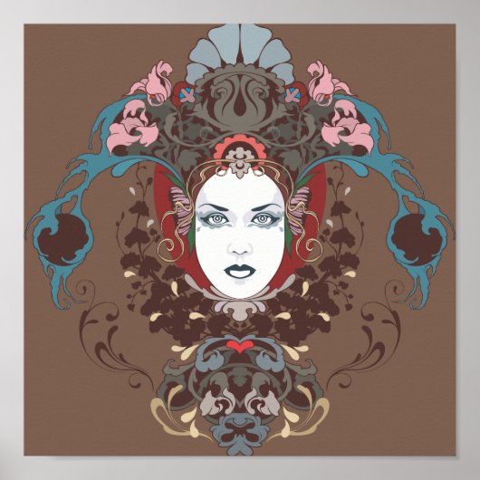 Chinesisch MAsk Poster (Vorne)