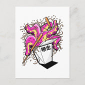 Chinesisch mitnehmen postkarte (Vorderseite)