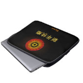 Chinesisch neu, wünscht jemandem alles Gute Laptopschutzhülle (Vorne Knopf)