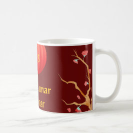 Chinesisch Neues Jahr 2025 Kaffeetasse